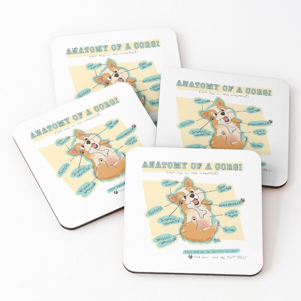 Item preview, Anatomy of a Corgi designed and sold by chromacaim.