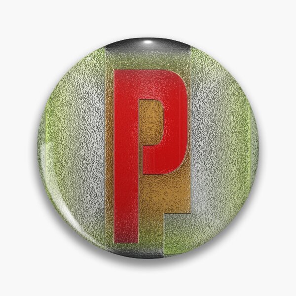 Item preview, Versal P chrome designed and sold by leobrix.