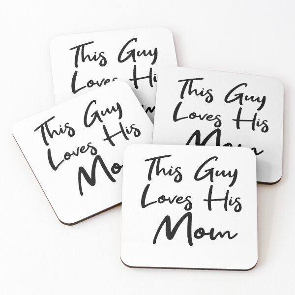 Item preview, Guy Loves His Mom Mother's Day designed and sold by Heddar Badreddine.
