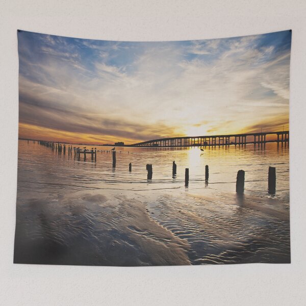 Item preview, Low Tide Front Beach designed and sold by Jonicool.