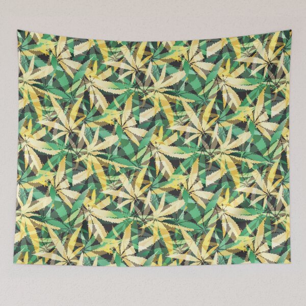 Item preview, Teal Gold Painterly Foliage designed and sold by beateallerton.