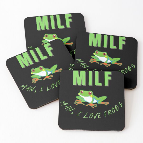 Item preview, MILF: Man, I Love Frogs Cute Animal Lover & Mom Life Quote Humor designed and sold by ZEROXCOOL.