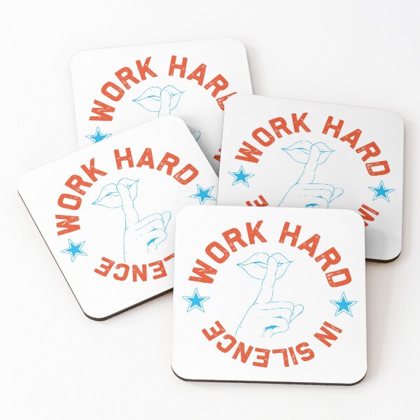 Item preview, Work Hard in Silence Business Success Motivation designed and sold by OmmeDesigns.