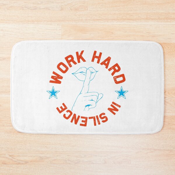 Item preview, Work Hard in Silence Business Success Motivation designed and sold by OmmeDesigns.