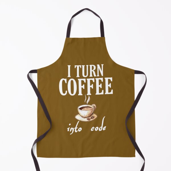 Item preview, I Turn Coffee Into Code Programmer Hacker designed and sold by medbouk1.