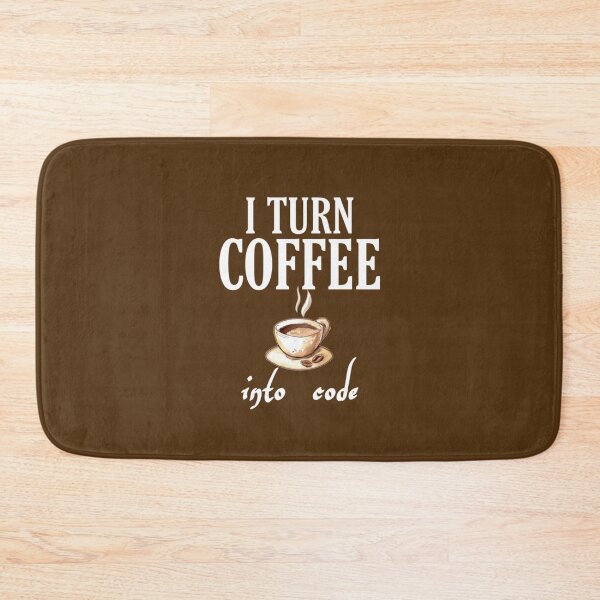 Item preview, I Turn Coffee Into Code Programmer Hacker designed and sold by medbouk1.