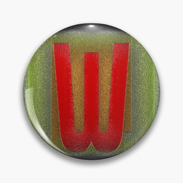Item preview, Versal W chrome designed and sold by leobrix.