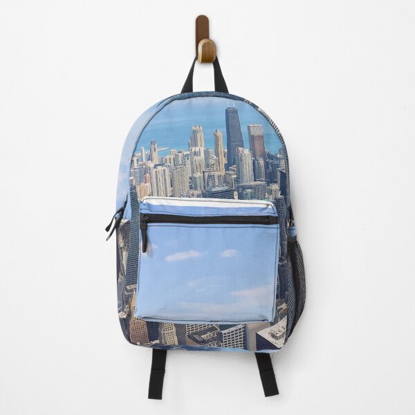 Item preview, Chicago Skyline From Above Daytime designed and sold by Superior-Prints.