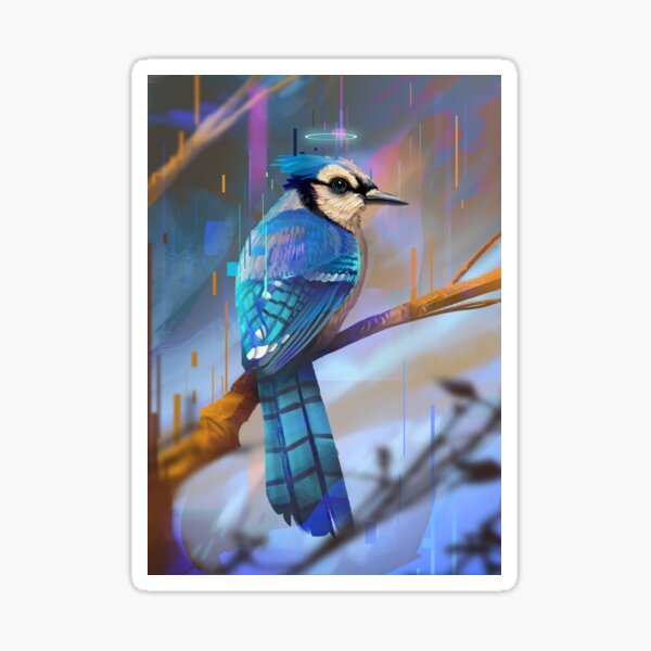 Blue Jay Sticker