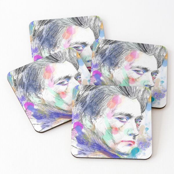 Item preview, ANTONIN ARTAUD watercolor portrait .2 designed and sold by lautir.