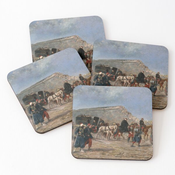 Item preview, The Day After the Battle of Freceschwiller, August 1870 - Emile Brisset designed and sold by CJET.