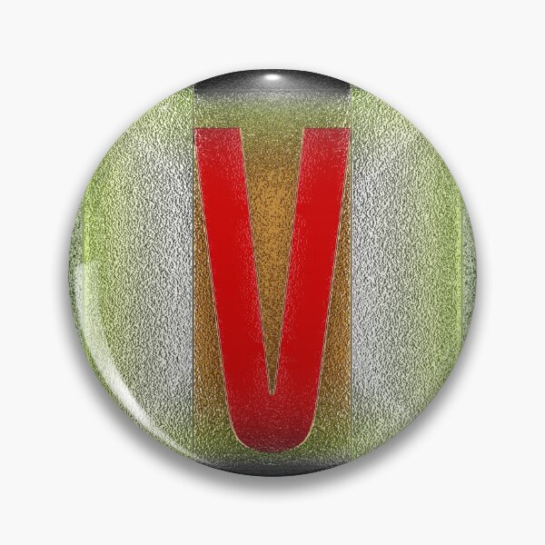 Item preview, Versal V chrome designed and sold by leobrix.