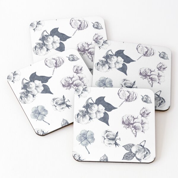 Item preview, Cotton plant pattern designed and sold by AznavourByKarin.