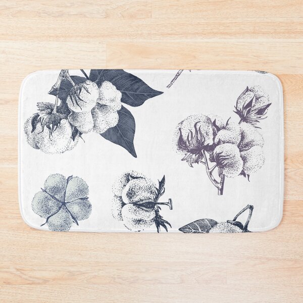 Item preview, Cotton plant pattern designed and sold by AznavourByKarin.