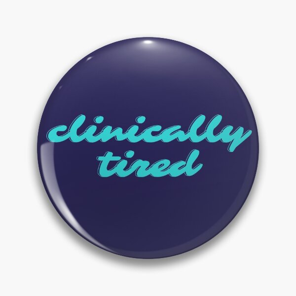 Item preview, Narcolepsy Awareness Clinically Tired Sarcastic Sleep Disorder designed and sold by VanVleckDesigns.