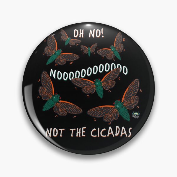 Item preview, Oh No Not the Cicadas designed and sold by StressFreeThds.