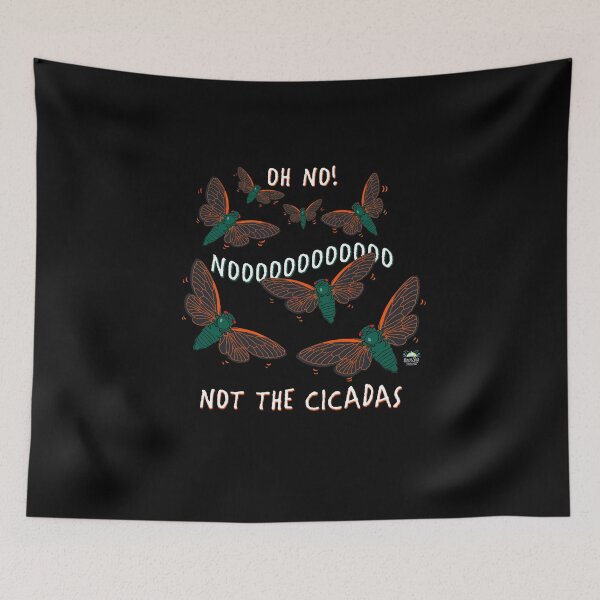 Item preview, Oh No Not the Cicadas designed and sold by StressFreeThds.