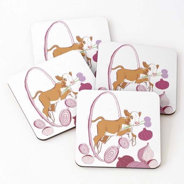 Item preview, Sipuli the male calf with onions #2 designed and sold by EskTuulispaa.