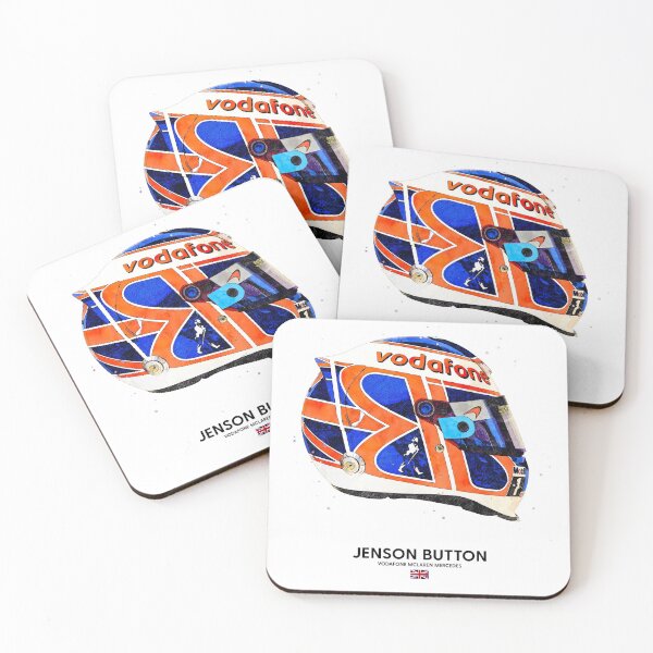 Item preview, F1 2010 Jenson Button Crash Helmet designed and sold by d25bev.