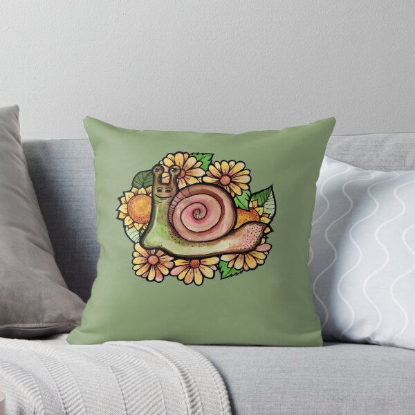 Aperçu de l'œuvre Floral Snail créée et vendue par FrictionMaxxing.