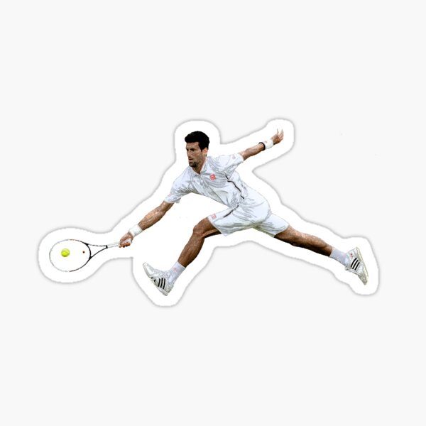 Novak Djokovic 3 Sticker