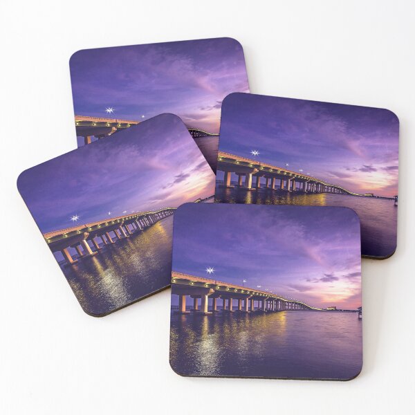 Item preview, Purple Sunset Biloxi Bay designed and sold by Jonicool.