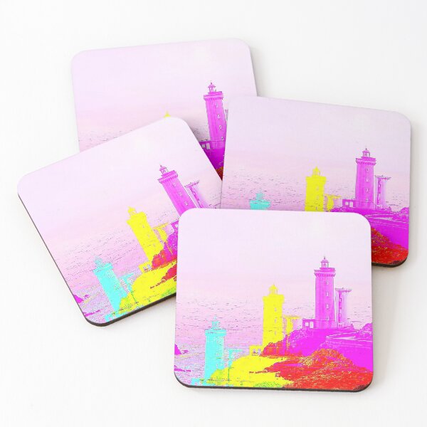 Item preview, Lighthouses Trippy RGB Glitch Art designed and sold by glitchhub.