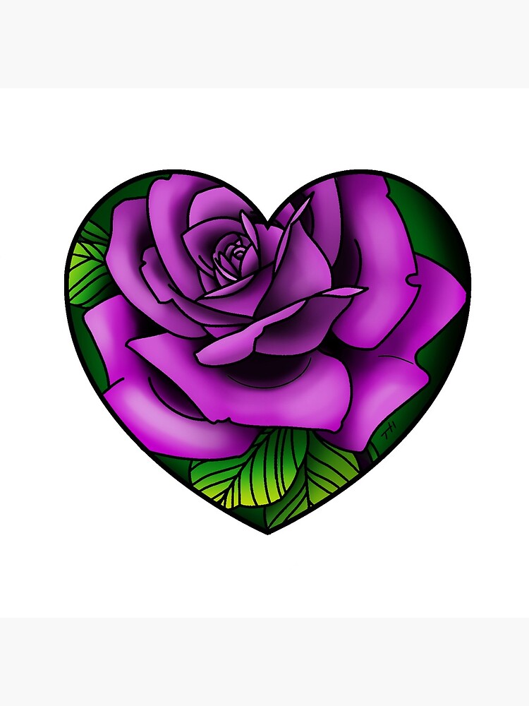 roses heart logo