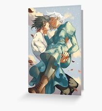Howl's Moving Castle Greeting Card