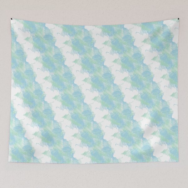 Item preview, Blue and Green Stripes designed and sold by Idalise Champion.