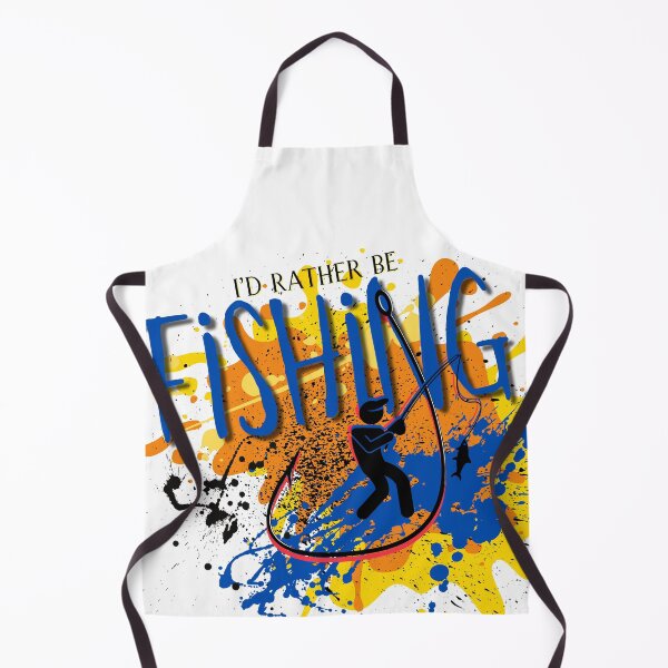 Item preview, I'd rather be fishing abstract funny designed and sold by indigofox-x.