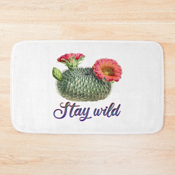 Item preview, Stay wild cactus designed and sold by portokalis.