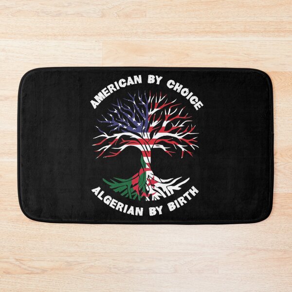 Item preview, Algerian By Birth American By Choice, Half Algerian Half American Flag, Algerian Roots Tree designed and sold by ArtsyloShop.