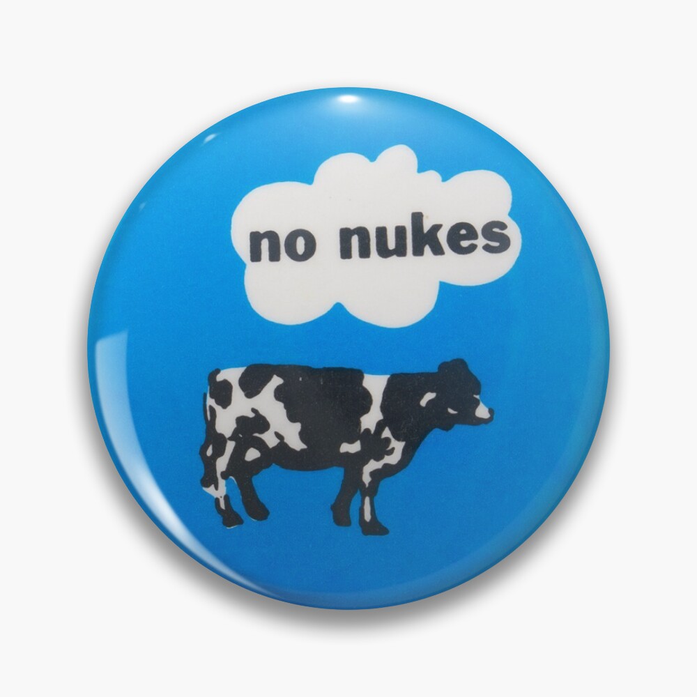 300円 ピン ピンバッジ NO NUKES 2007 Vintage Vote NAY (NO) NUKE Pin Button Pinback RARE | eBay