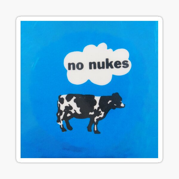 no nukes Sticker