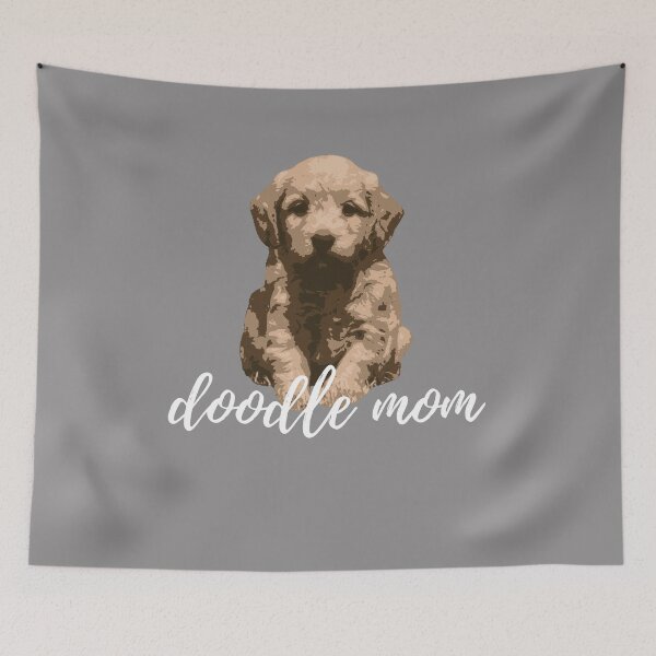 Item preview, Mini Golden Doodle Mama - White Letters designed and sold by Jonathan Reding.