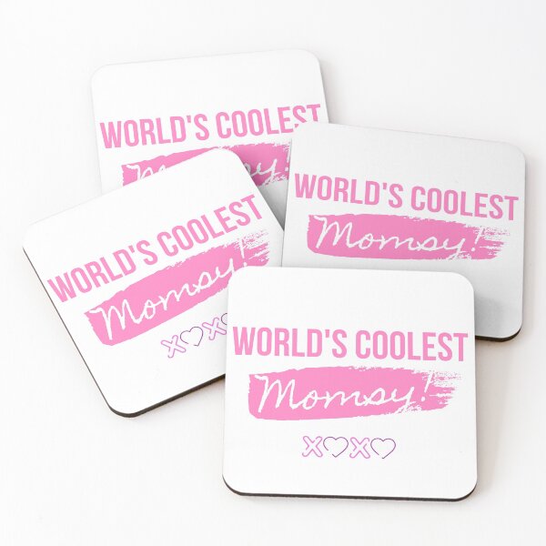 Item preview, World's Coolest Momsy XOXO in White designed and sold by ForeverInColors.