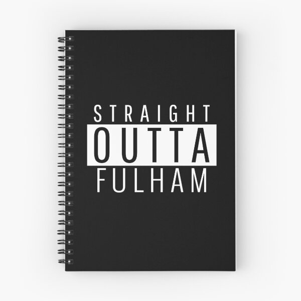 Item preview, Straight Outta Fulham Greater London designed and sold by Teelogic.