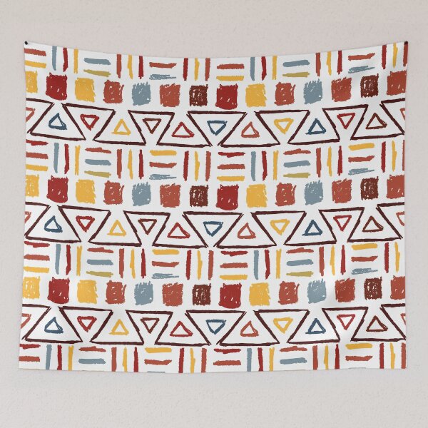 Item preview, Multi-Pattern Afri-Aztec Fabrics Boho Aesthetics [#140] designed and sold by AfriStyleUK.
