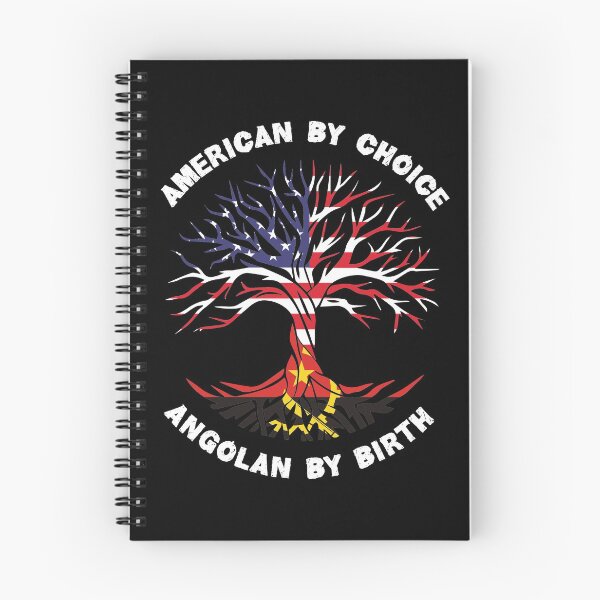 Item preview, Angolan By Birth American By Choice, Half Angolan Half American Flag, Angolan Roots Tree designed and sold by ArtsyloShop.