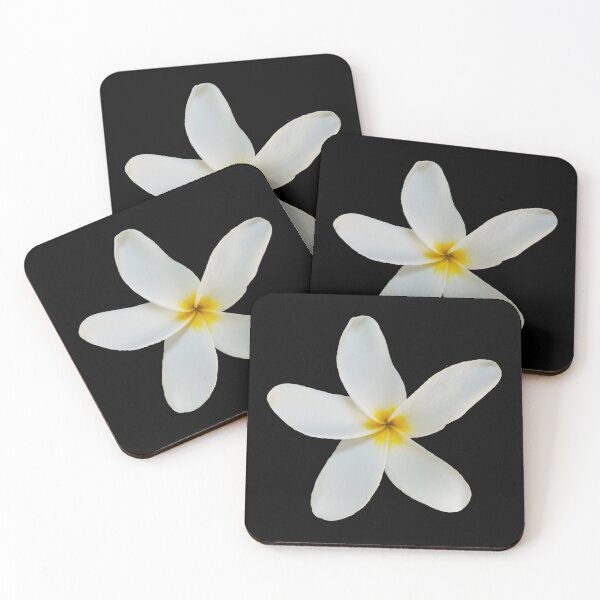 Artikelvorschau, Weißes Frangipani Plumeria-Blumenfoto entworfen und verkauft von Bumblefuzzies.