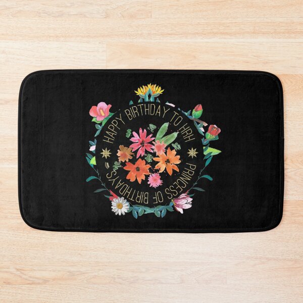 Item preview, Happy Birthday To HRH Princess of Birthdays - Dark Version designed and sold by InspiredByGigi.