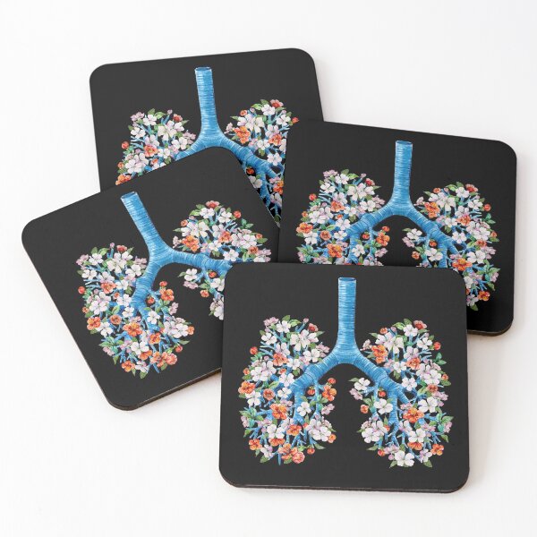 Item preview, Copy of Flowery floral lungs art designed and sold by AznavourByKarin.