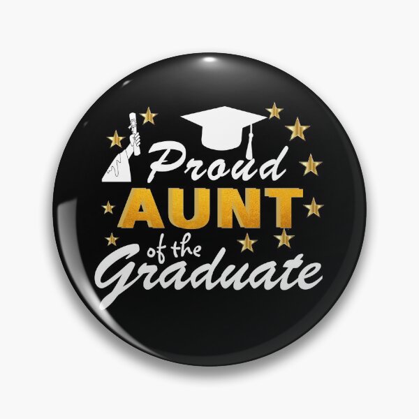 Item preview, PROUD AUNT OF THE GRADUATE, designed and sold by AYANADA.