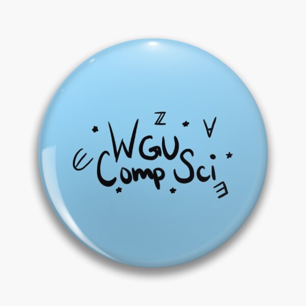 Item preview, WGU Computer Science  designed and sold by Kelly Tappero.