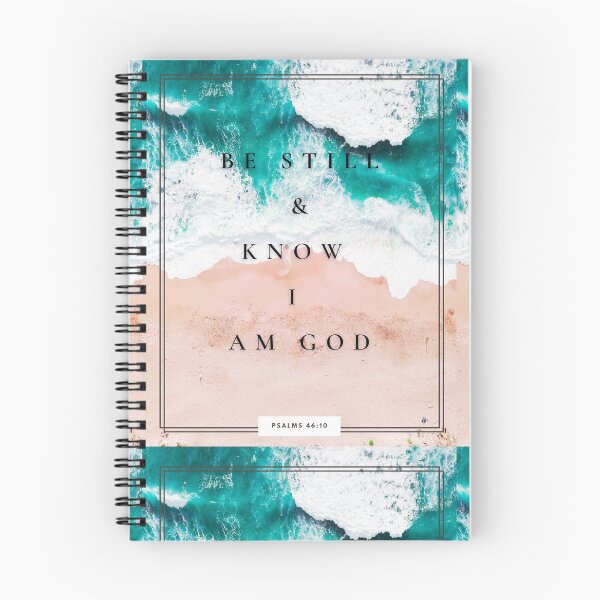 Item preview, Be Still and Know I Am God Ocean Blue designed and sold by coldesignsbysam.