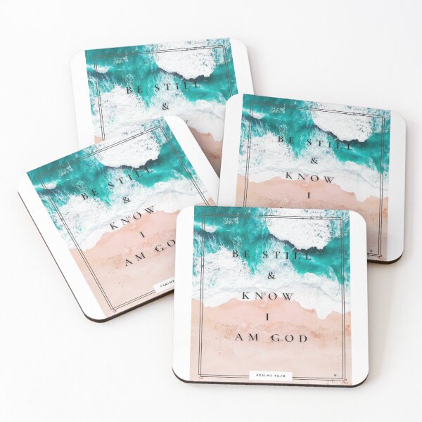 Item preview, Be Still and Know I Am God Ocean Blue designed and sold by coldesignsbysam.
