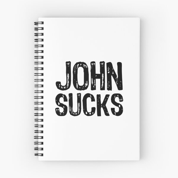 Item preview, John Sucks designed and sold by The "I Love Everything" Shop.