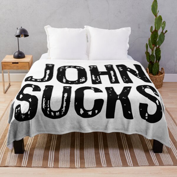 Item preview, John Sucks designed and sold by The "I Love Everything" Shop.