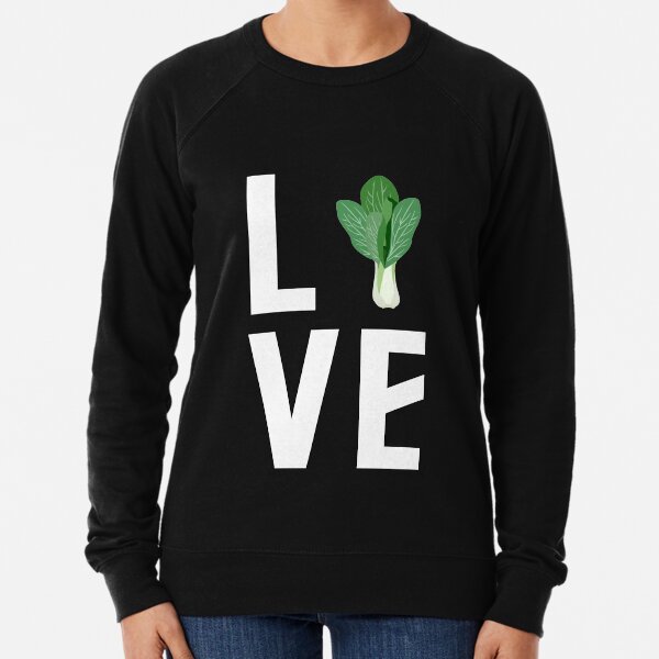 Vegetable Love, Bok Choy Love Lightweight Sweatshirt